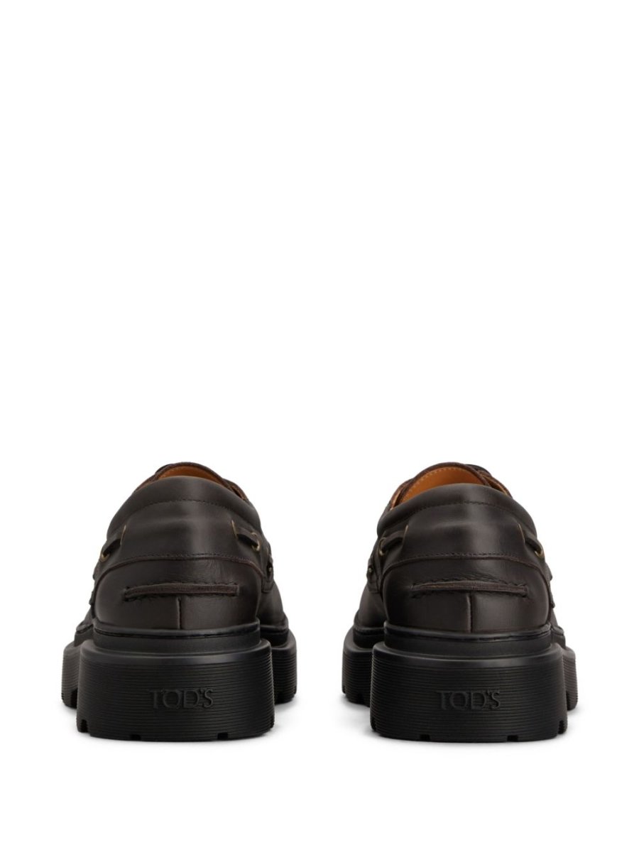 Tod's leather boat shoes - mondo moda griffe