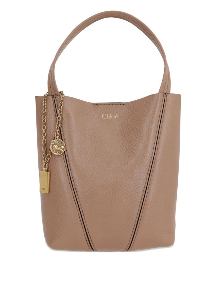 Chloé Spin small leather tote bag - mondo moda griffe