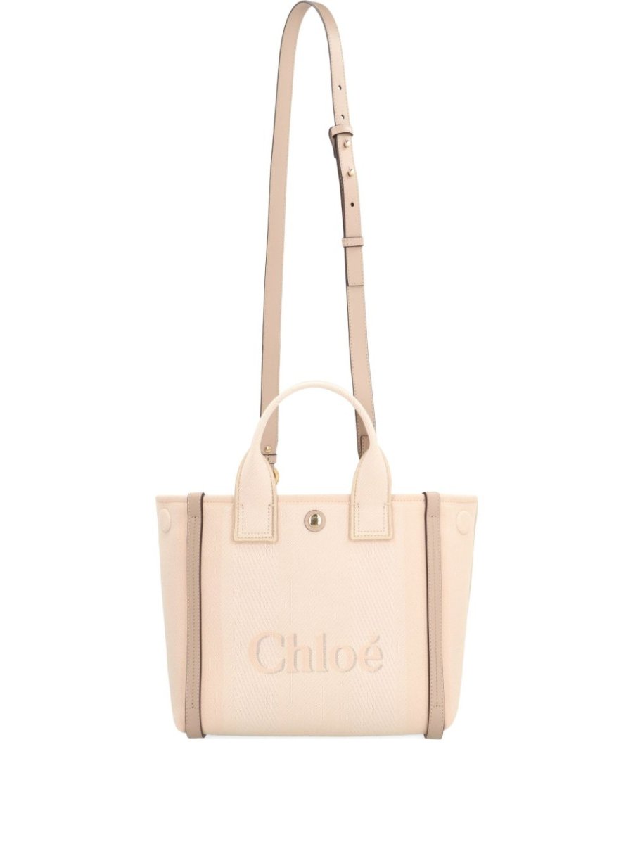 Chloé small canvas tote bag - mondo moda griffe