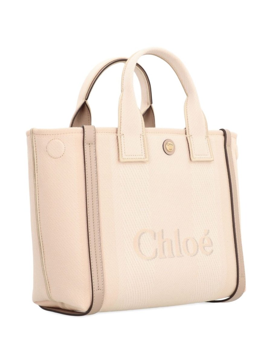 Chloé small canvas tote bag - mondo moda griffe