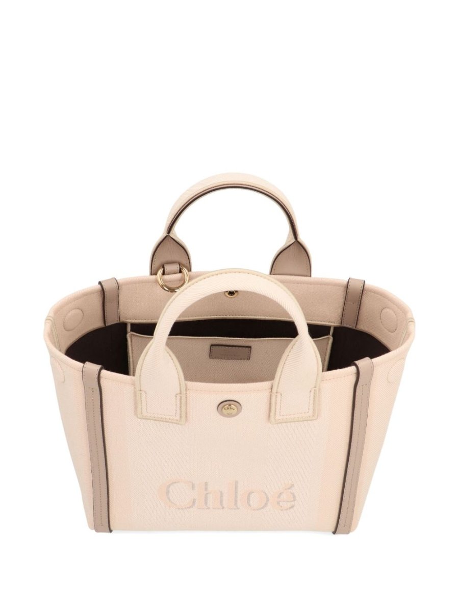 Chloé small canvas tote bag - mondo moda griffe