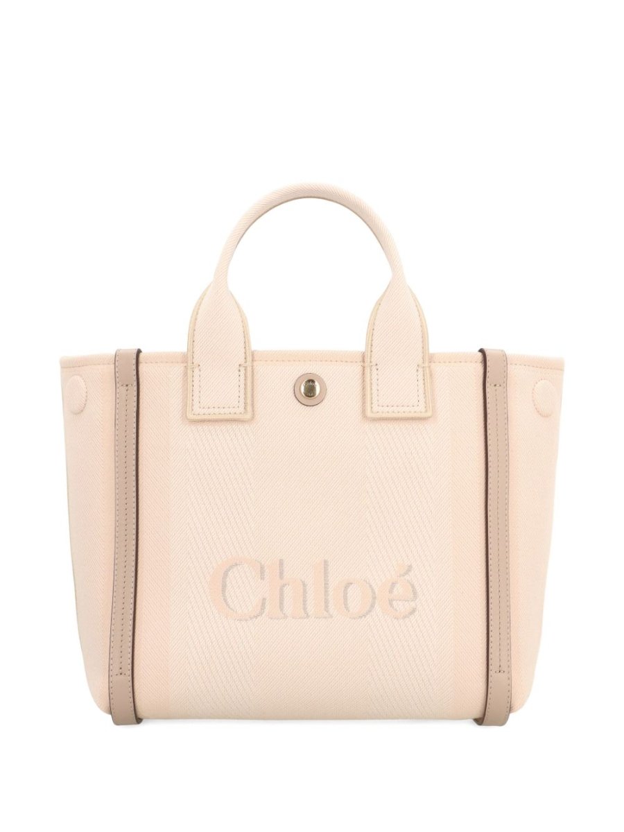 Chloé small canvas tote bag - mondo moda griffe
