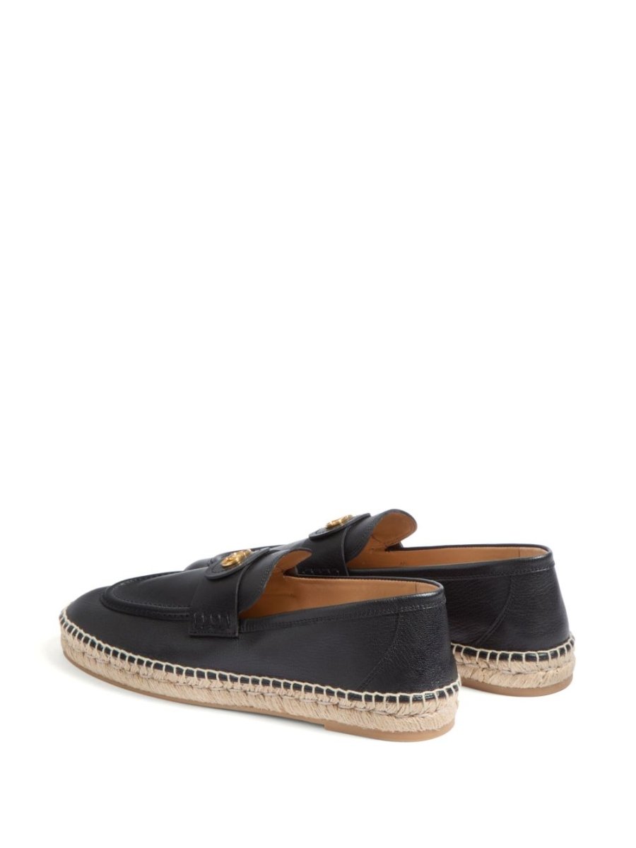 Valentino Garavani Vlogo Signature Calfskin Moccasin - mondo moda griffe