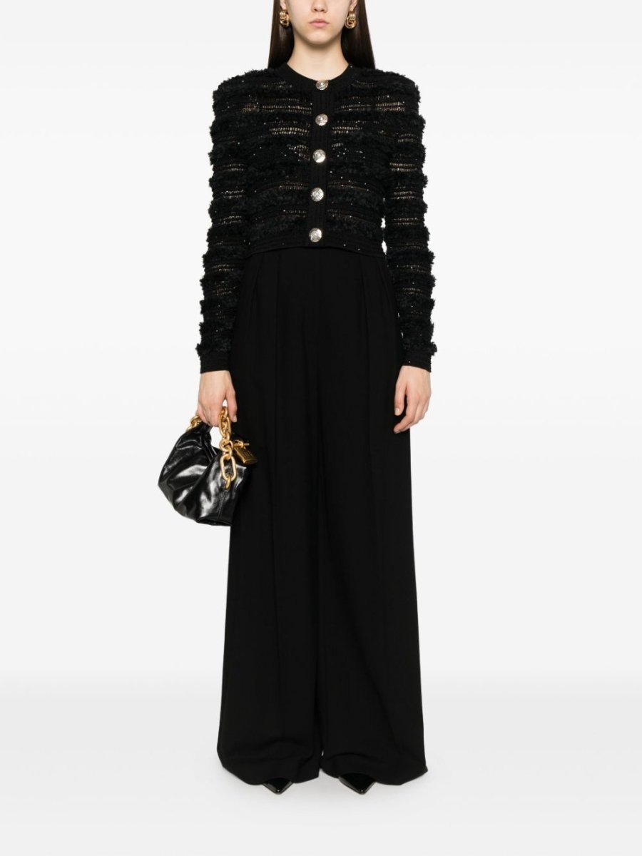 Balmain Sequin - embellished cardigan - mondo moda griffe