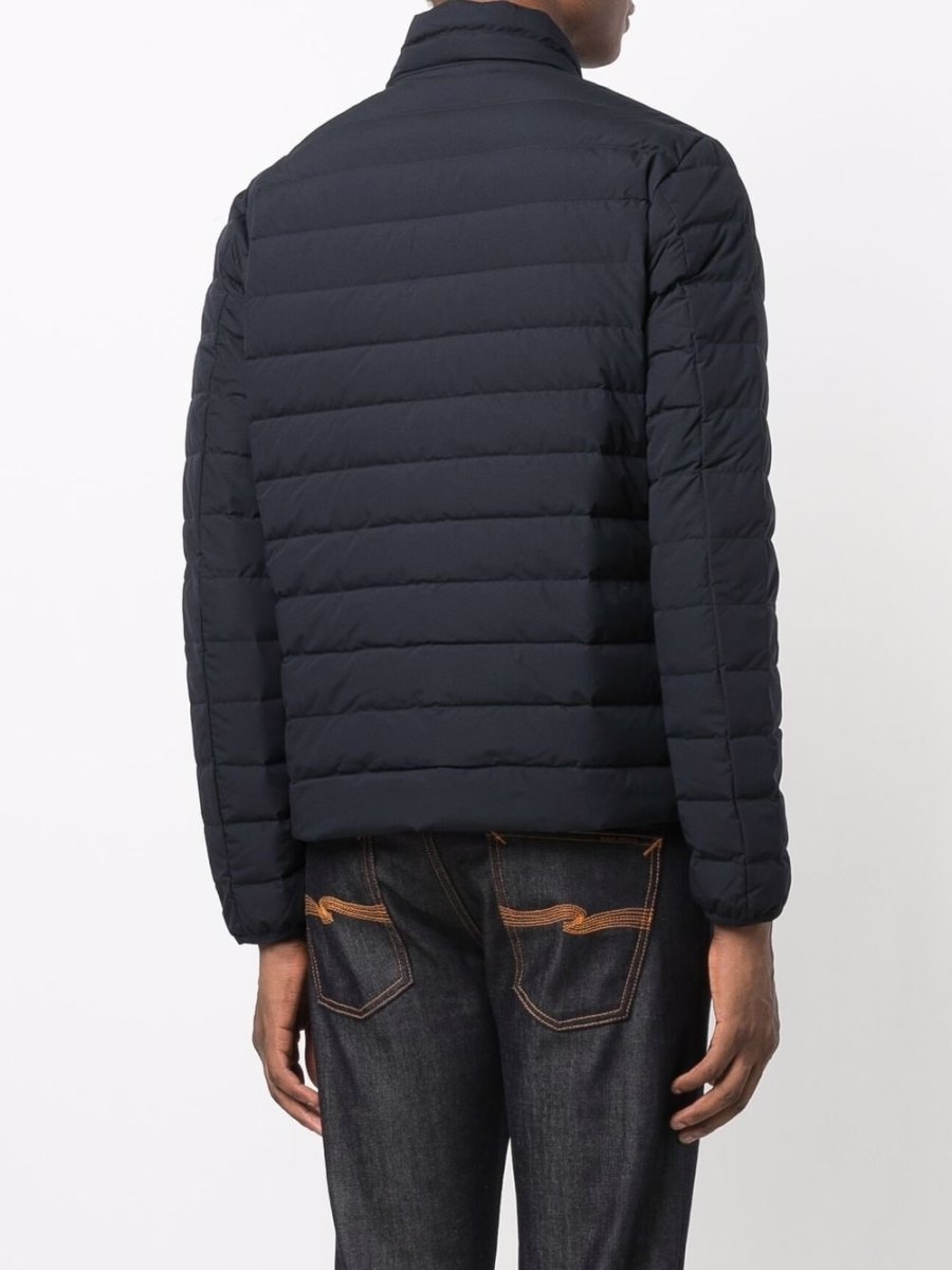 Emporio Armani Down jacket with application - mondo moda griffe