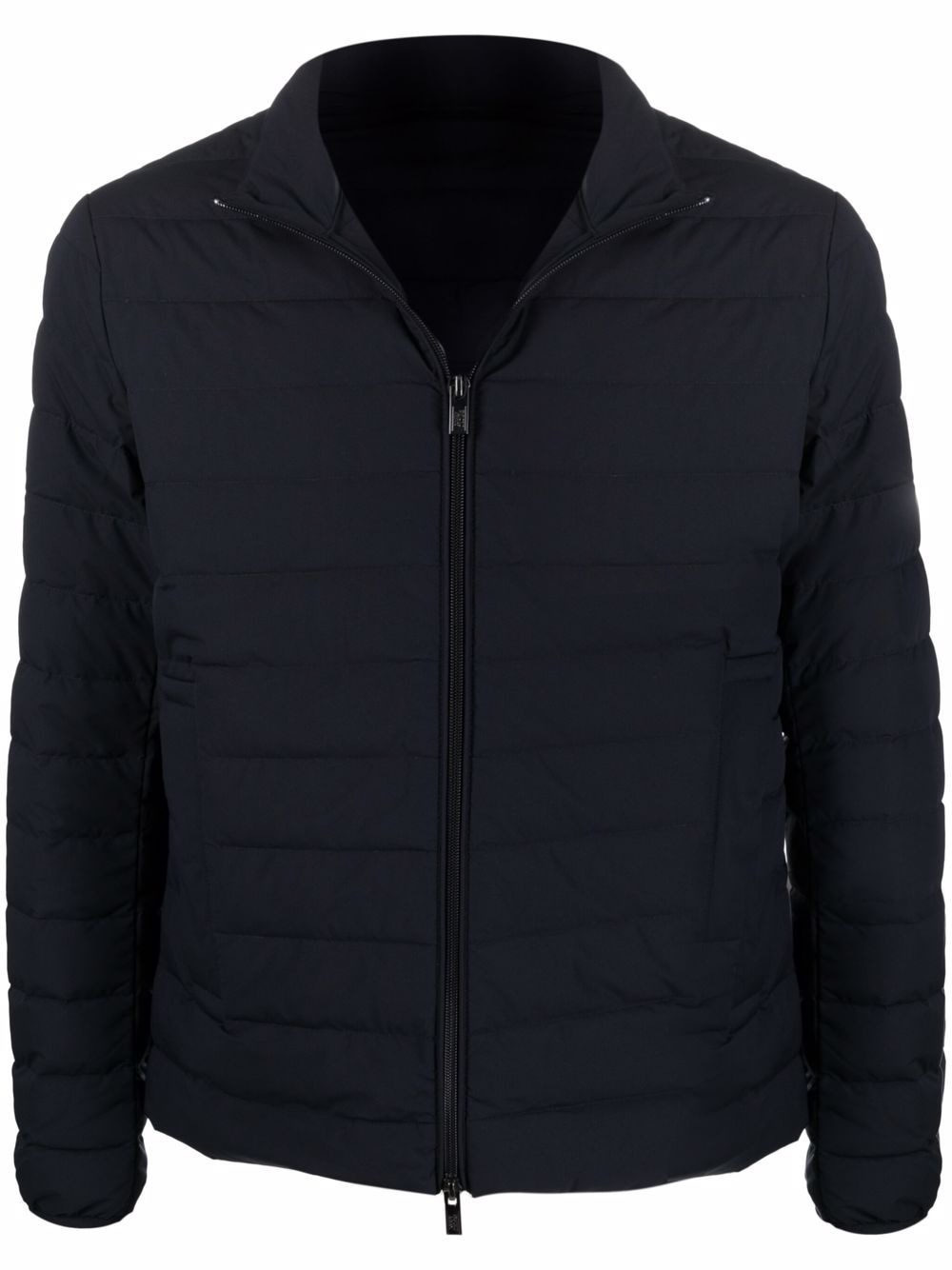 Emporio Armani Down jacket with application - mondo moda griffe
