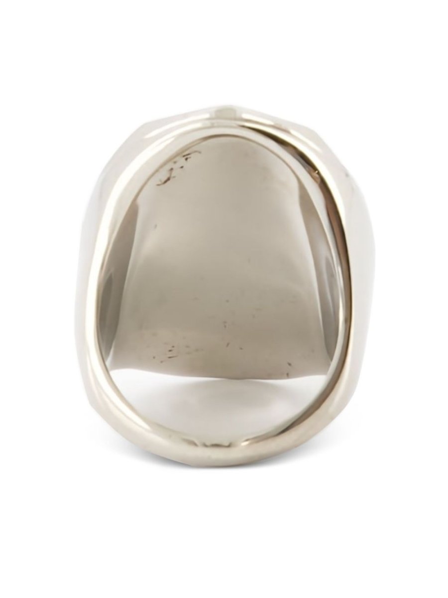Alexander McQueen The Faceted Stone Ring - mondo moda griffe