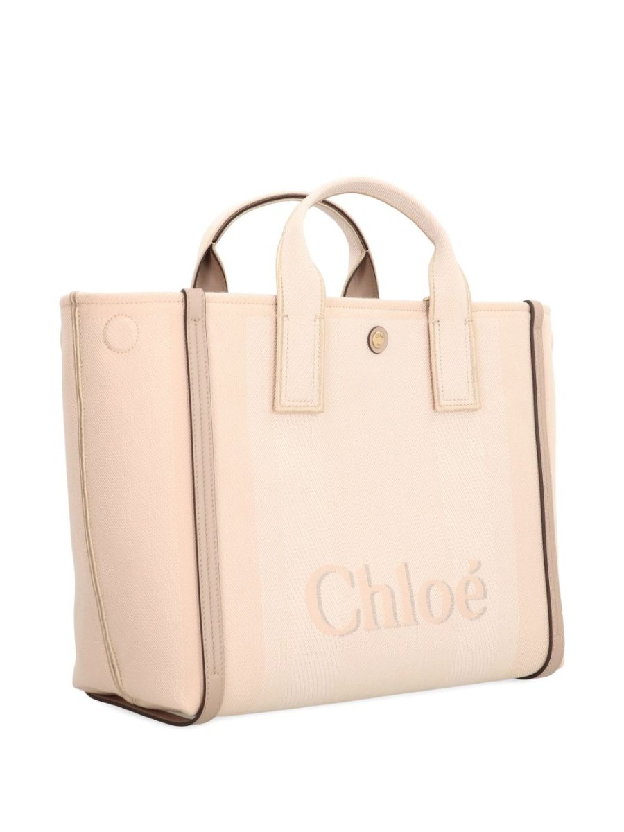 Chloé Carry canvas tote bag - mondo moda griffe
