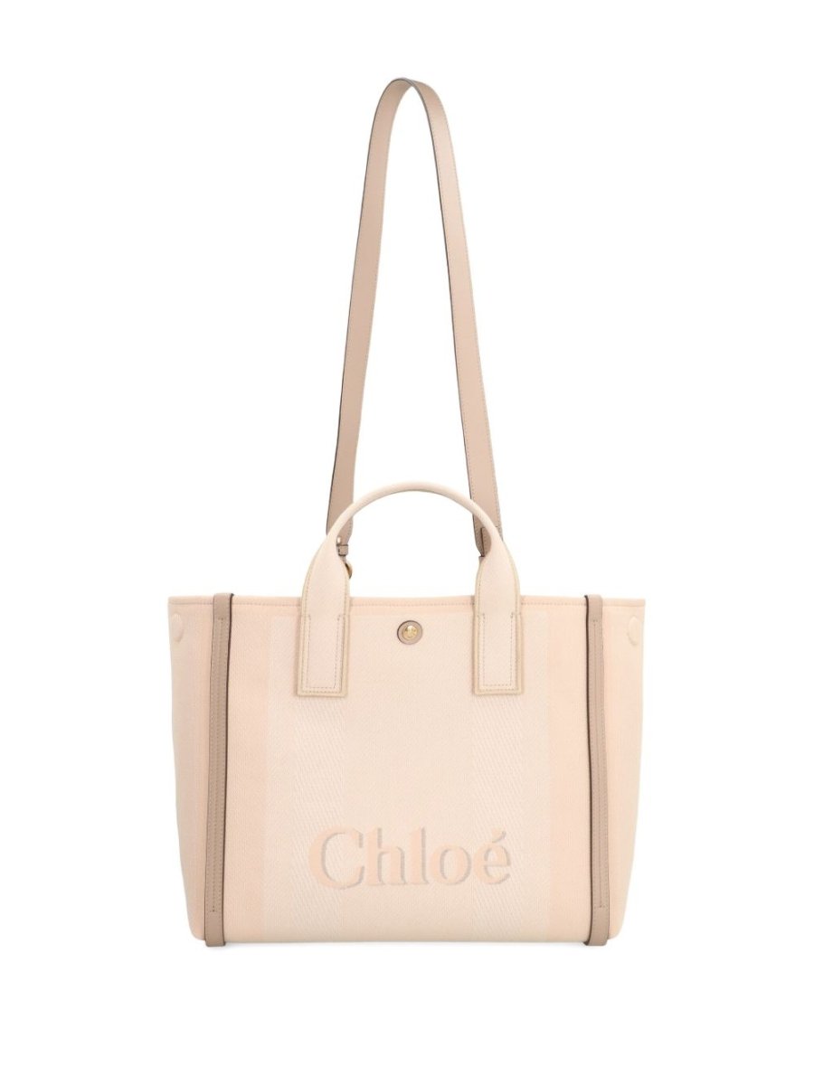 Chloé Carry canvas tote bag - mondo moda griffe
