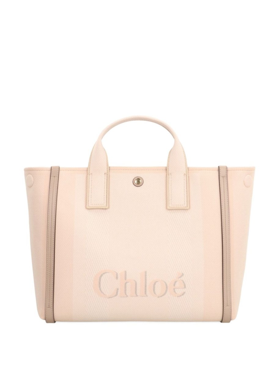 Chloé Carry canvas tote bag - mondo moda griffe