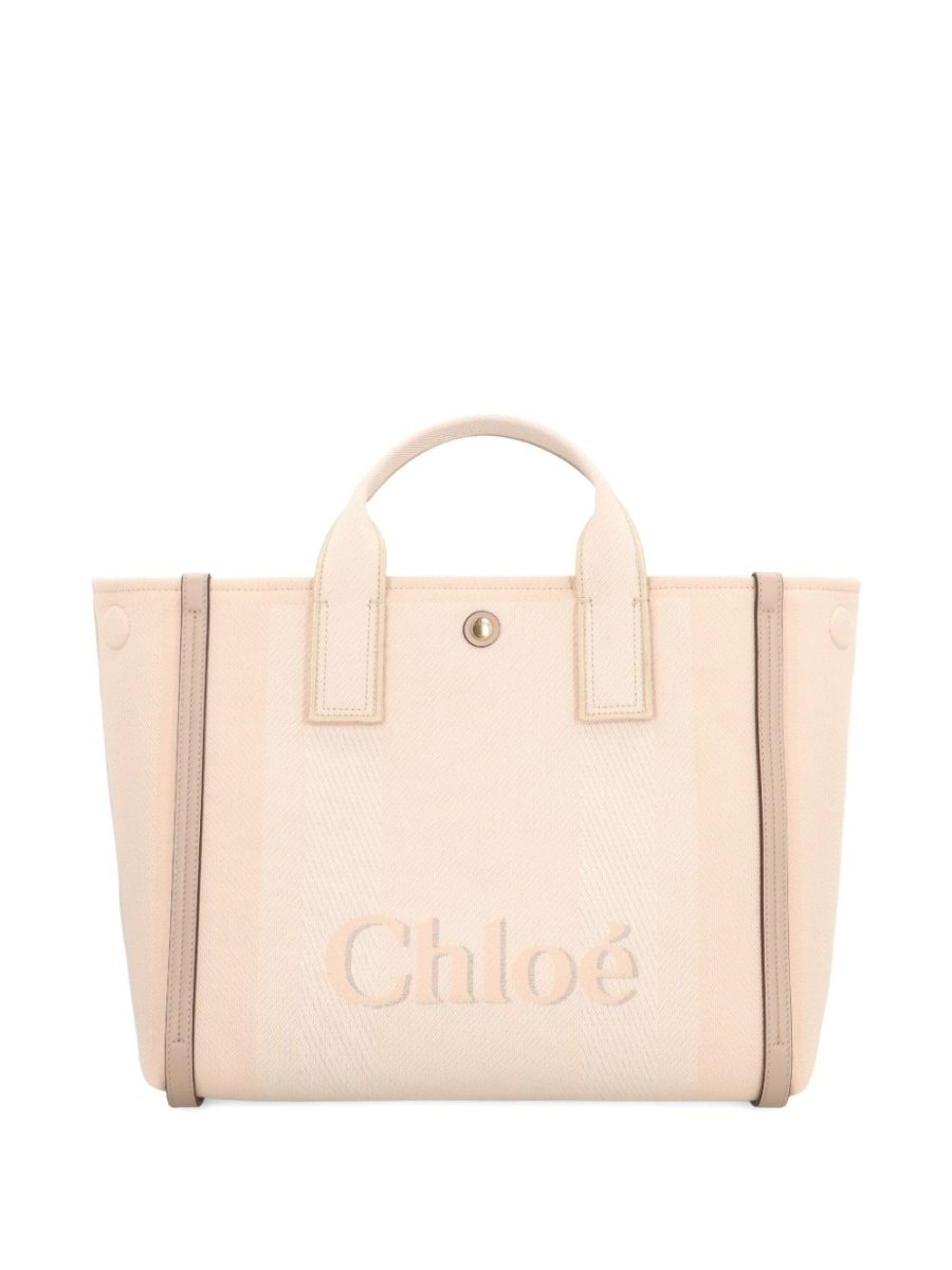 Chloé Carry canvas tote bag - mondo moda griffe