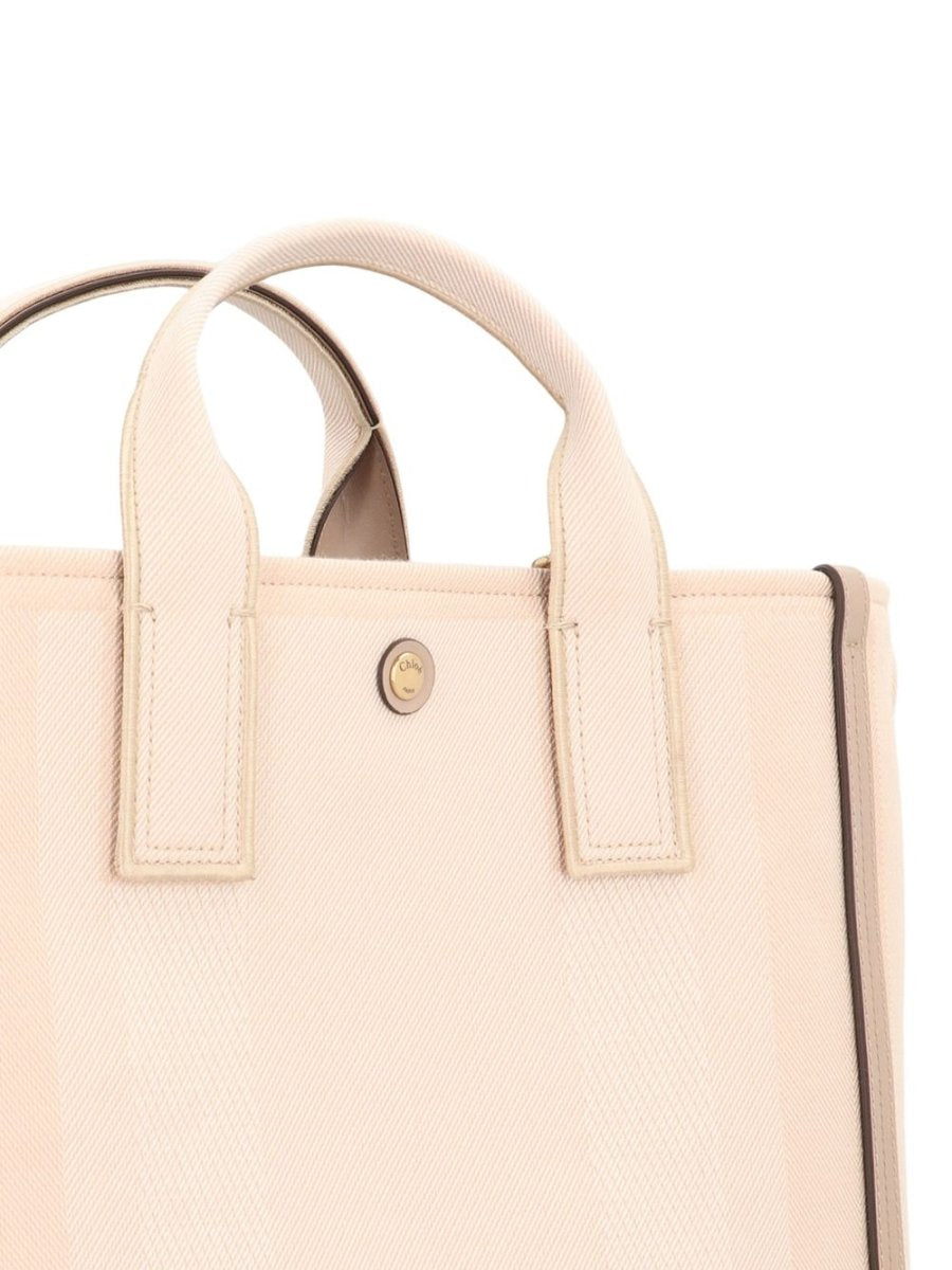 Chloé Carry canvas tote bag - mondo moda griffe