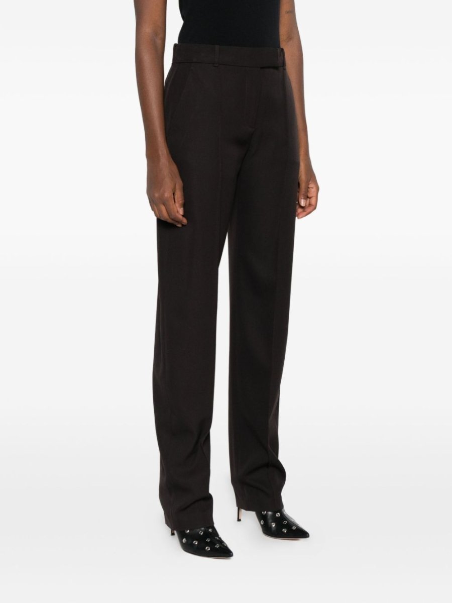 Alexander McQueen Pressed - crease tailored trousers - mondo moda griffe