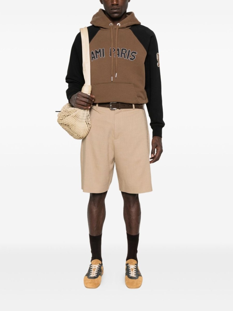 Ami Paris Sweaters Brown - mondo moda griffe