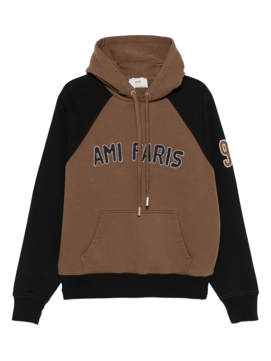 Ami Paris Sweaters Brown - mondo moda griffe