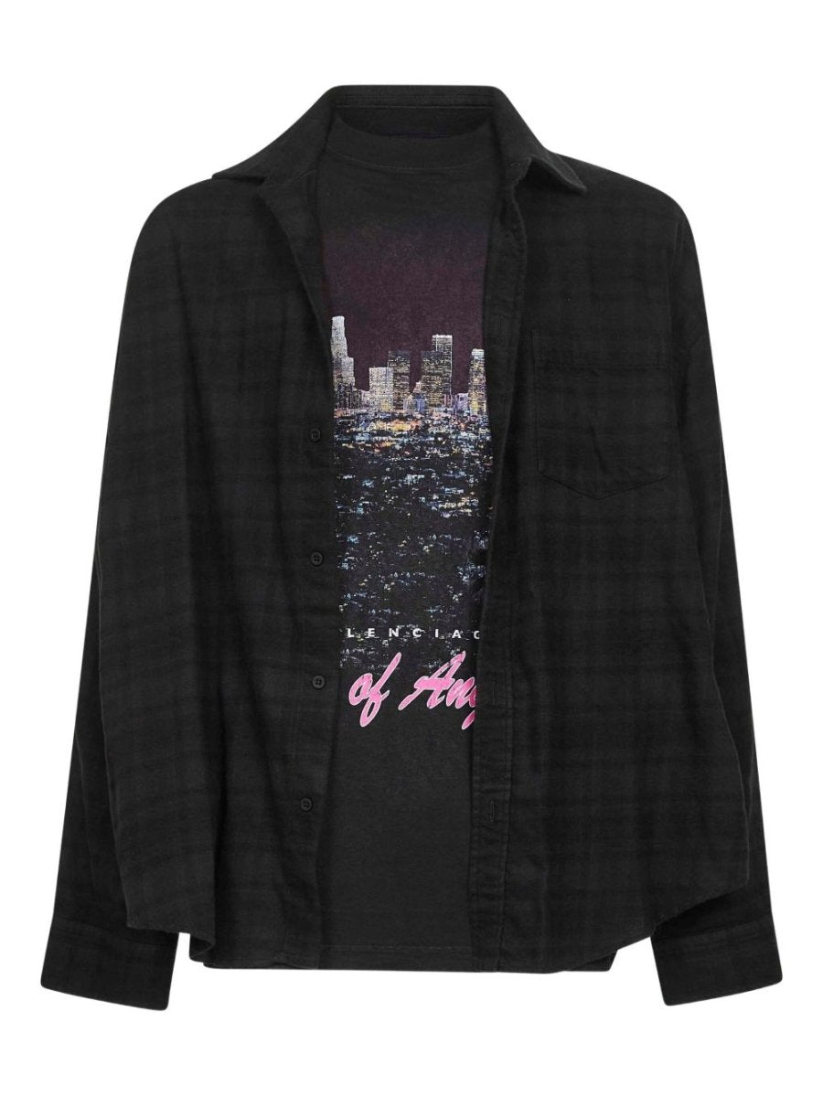 Balenciaga Layered cotton shirt - mondo moda griffe