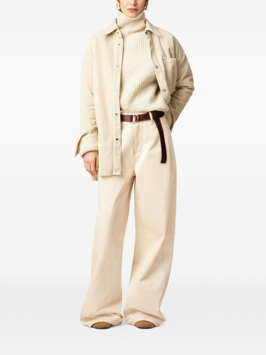 Ami Paris Jeans Beige - mondo moda griffe