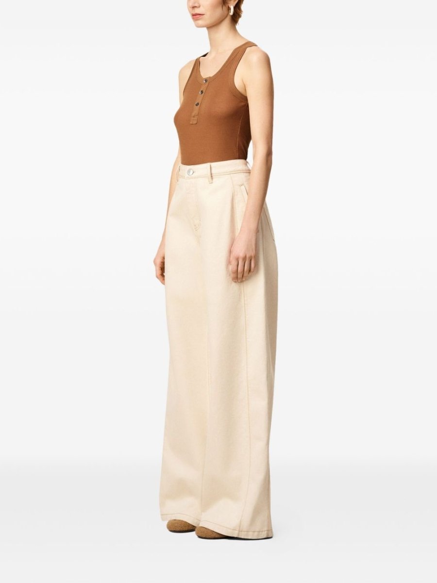 Ami Paris Jeans Beige - mondo moda griffe