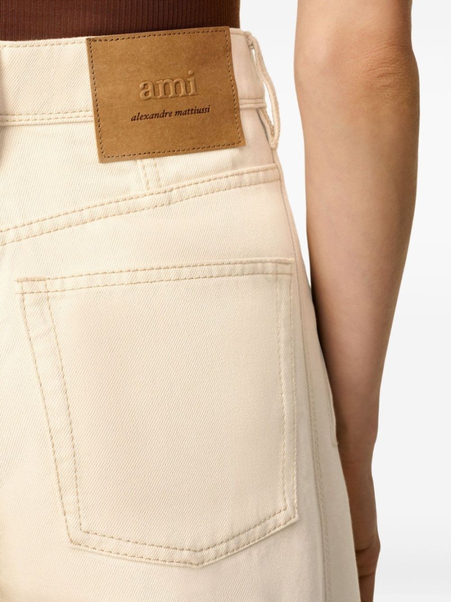 Ami Paris Jeans Beige - mondo moda griffe