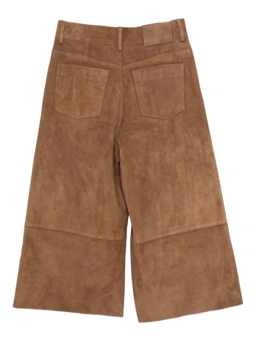 Ami Paris Trousers Brown - mondo moda griffe