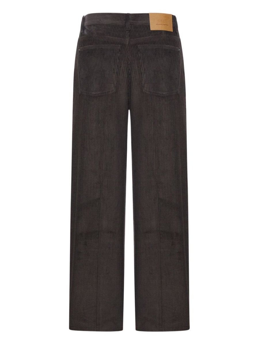 Ami Paris Trousers Grey - mondo moda griffe