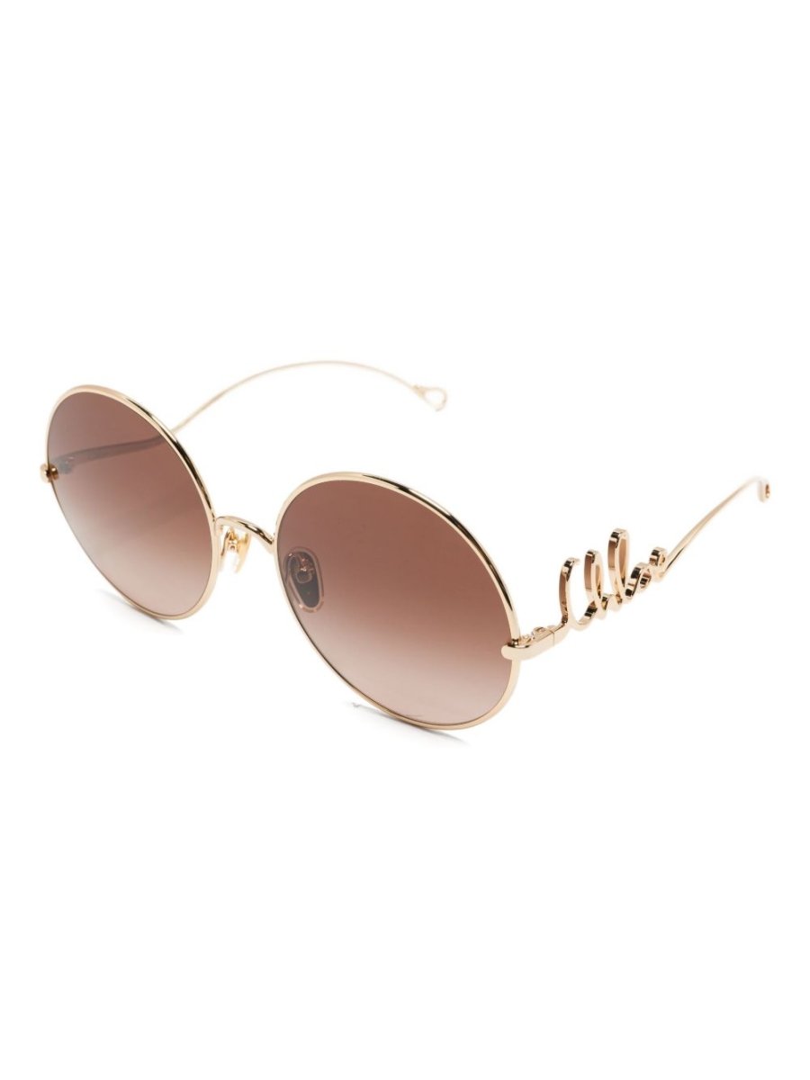Chloé Chloè Sunglasses Golden - mondo moda griffe