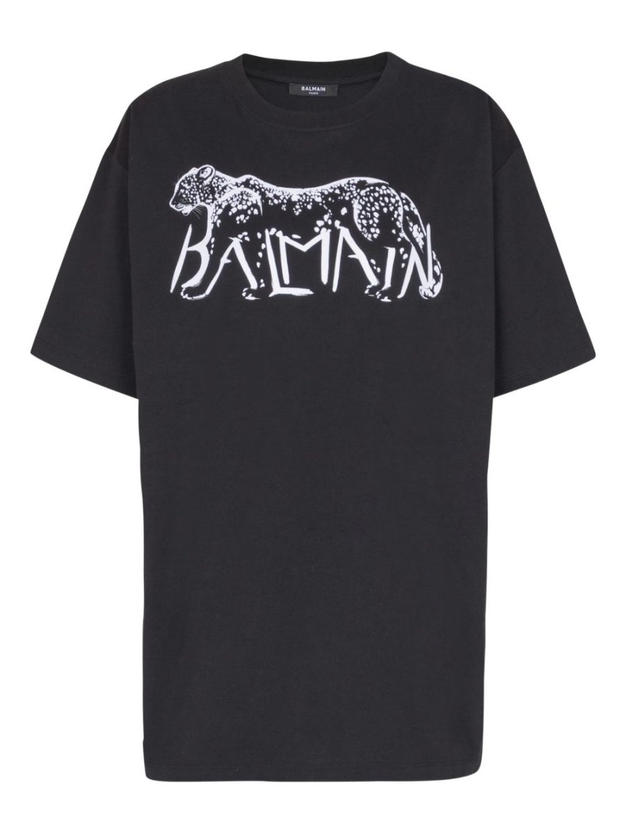 Balmain Leopard print T-shirt - mondo moda griffe