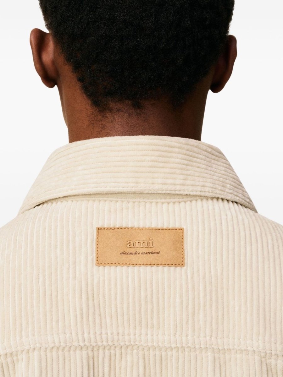 Ami Paris Shirts Ivory - mondo moda griffe