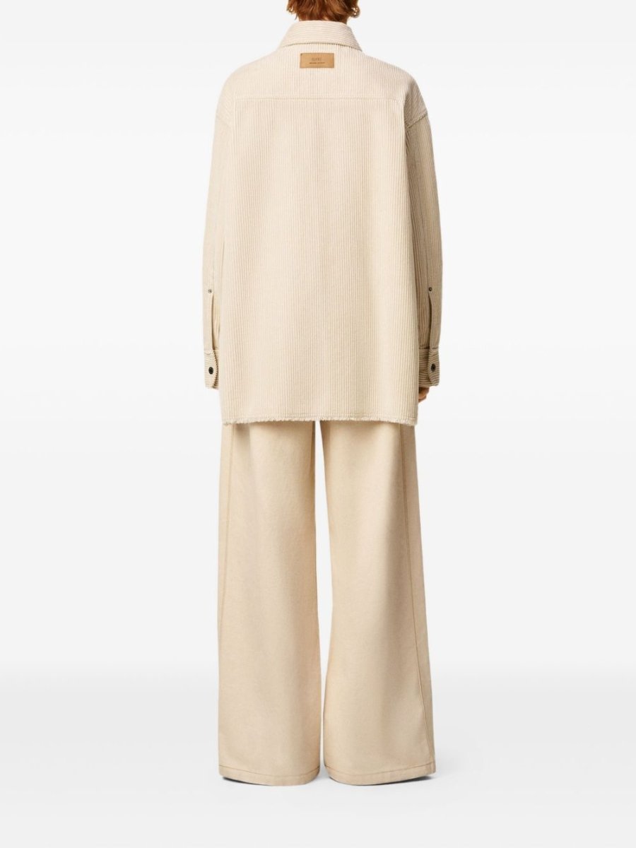 Ami Paris Shirts Ivory - mondo moda griffe