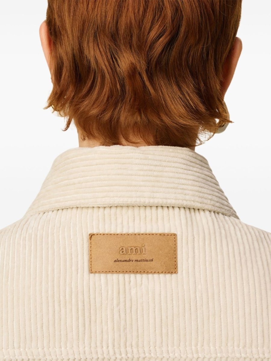 Ami Paris Shirts Ivory - mondo moda griffe