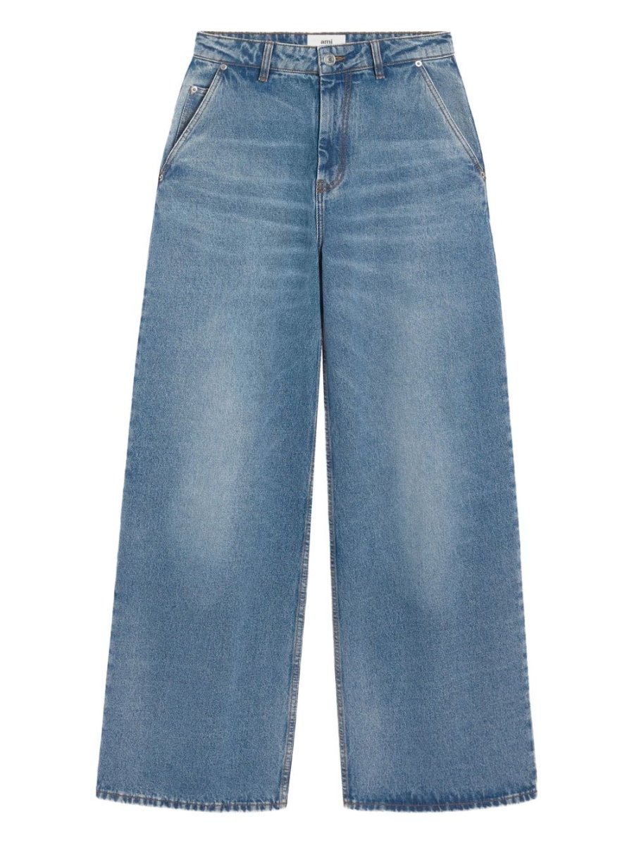 Ami Paris Jeans Blue - mondo moda griffe