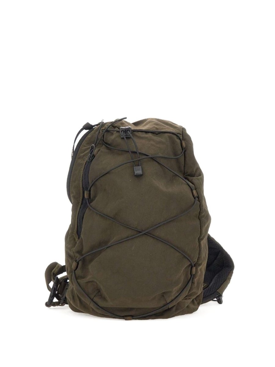 C.P. Company Lens - detail drawstring backpack - mondo moda griffe