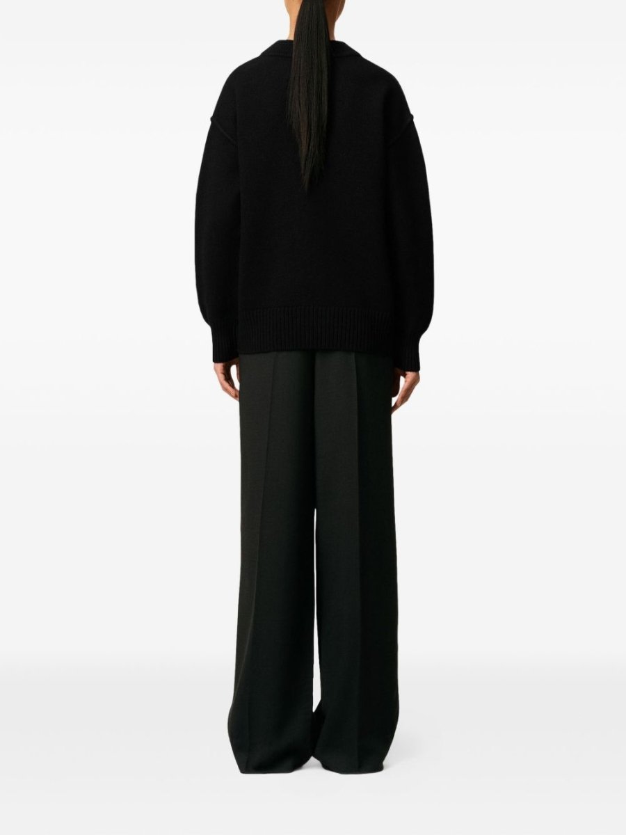 Ami Paris Sweaters Black - mondo moda griffe