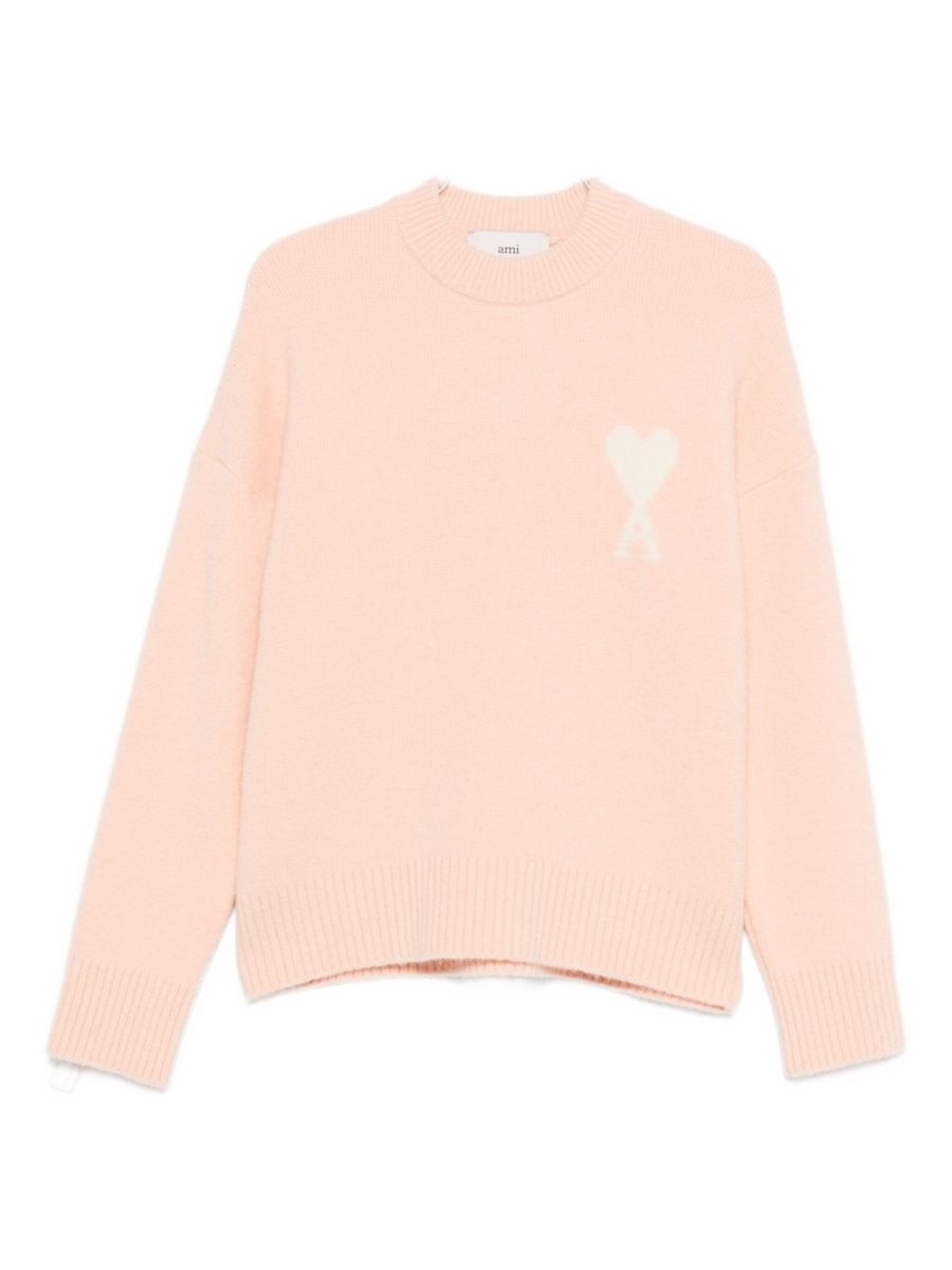Ami Paris Sweaters Powder - mondo moda griffe