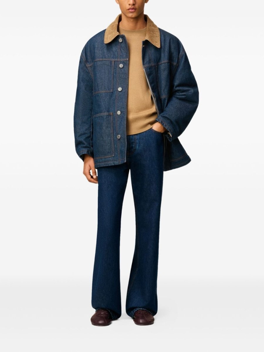 Ami Paris Coats Blue - mondo moda griffe