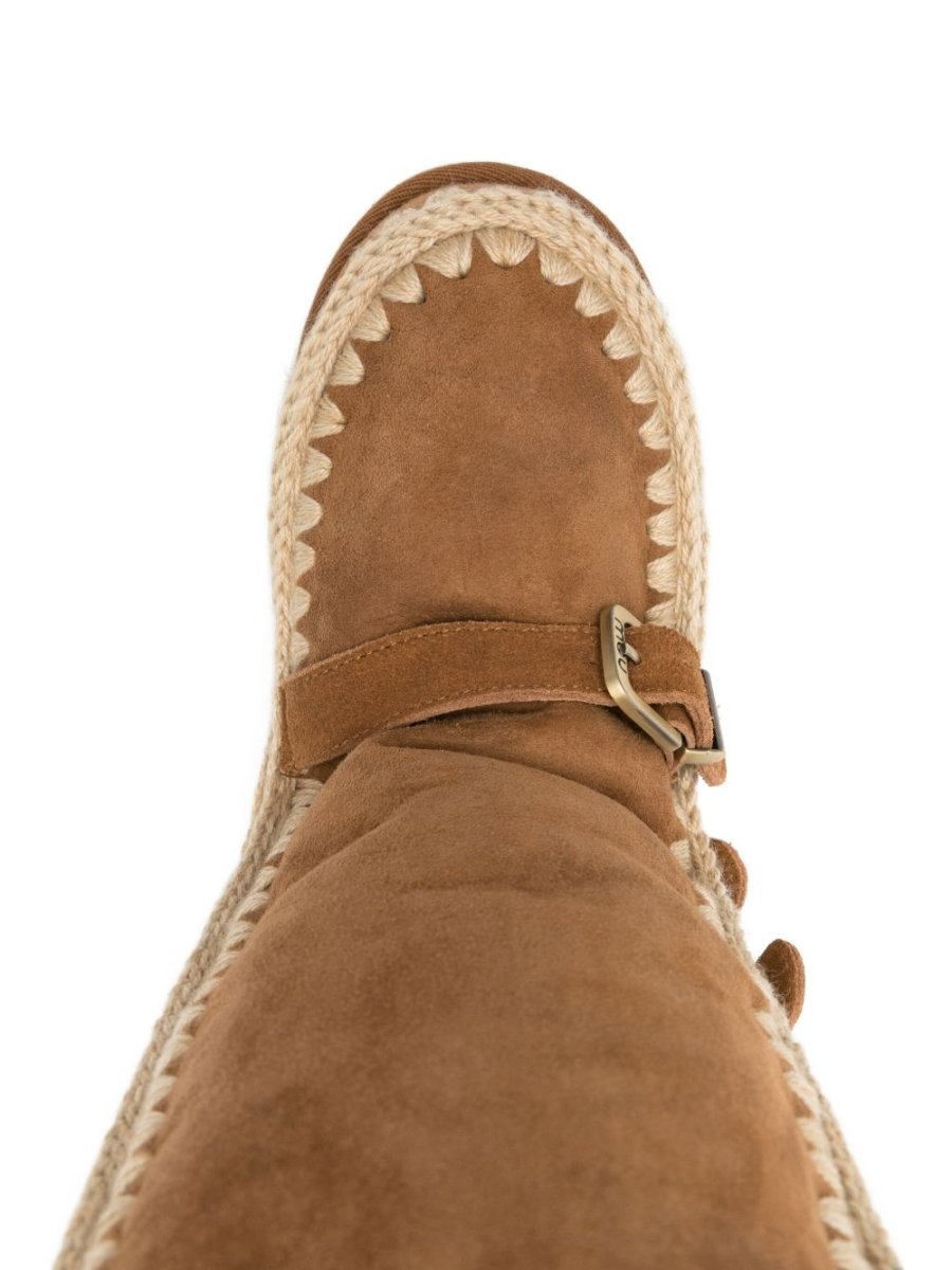 Mou Boots Leather Brown - mondo moda griffe