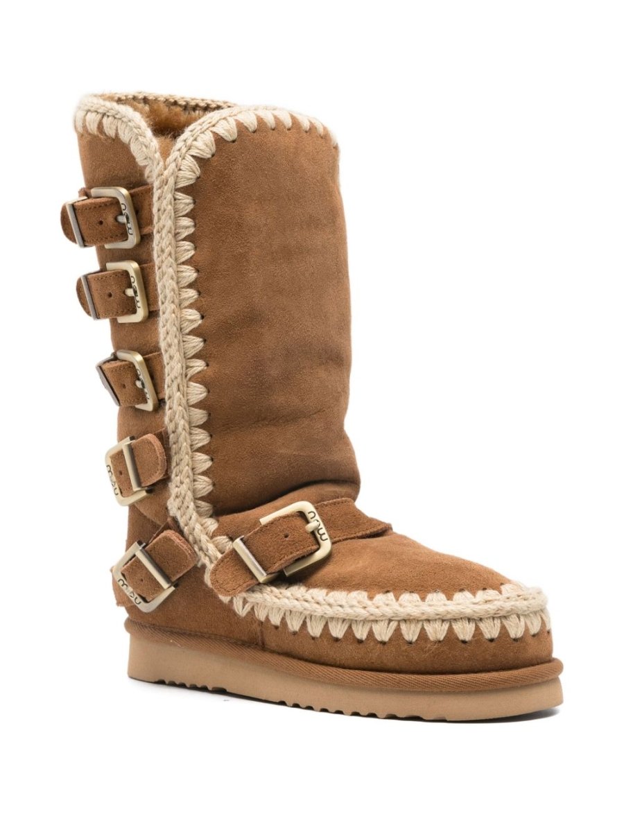 Mou Boots Leather Brown - mondo moda griffe