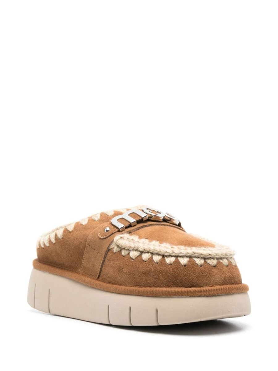 Mou Sandals Leather Brown - mondo moda griffe