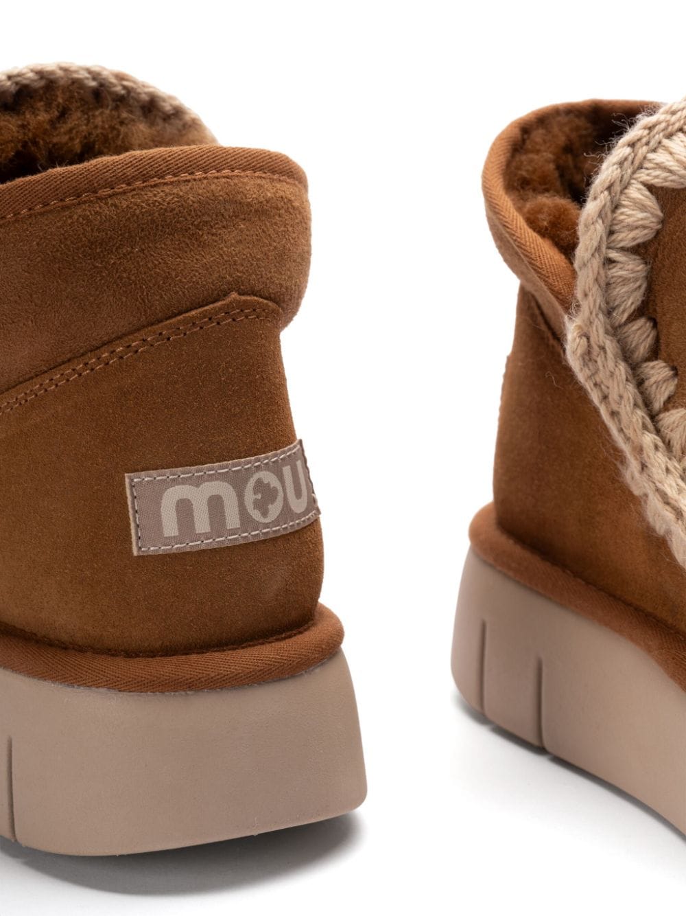 Mou Boots Leather Brown - mondo moda griffe