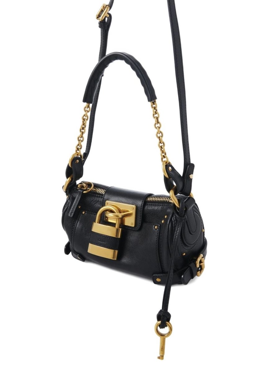 Chloé Small Paddington chain bag in grained leather - mondo moda griffe