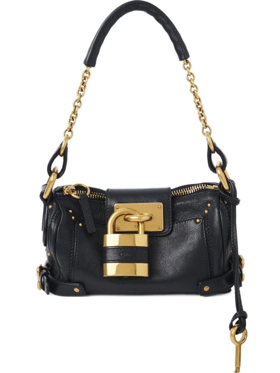Chloé Small Paddington chain bag in grained leather - mondo moda griffe