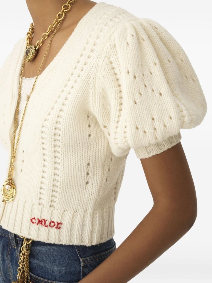Chloé Chloè Top White - mondo moda griffe