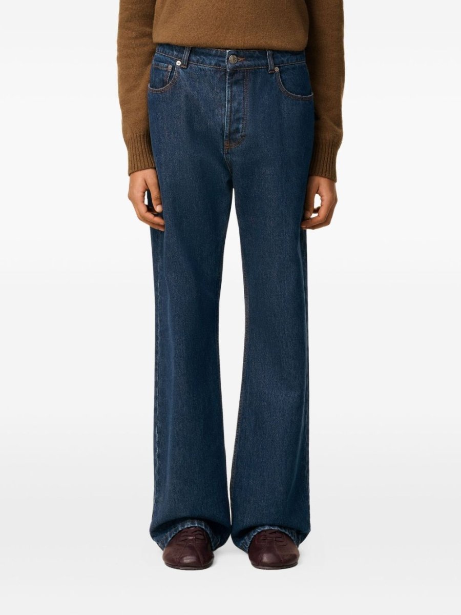 Ami Paris Jeans Blue - mondo moda griffe