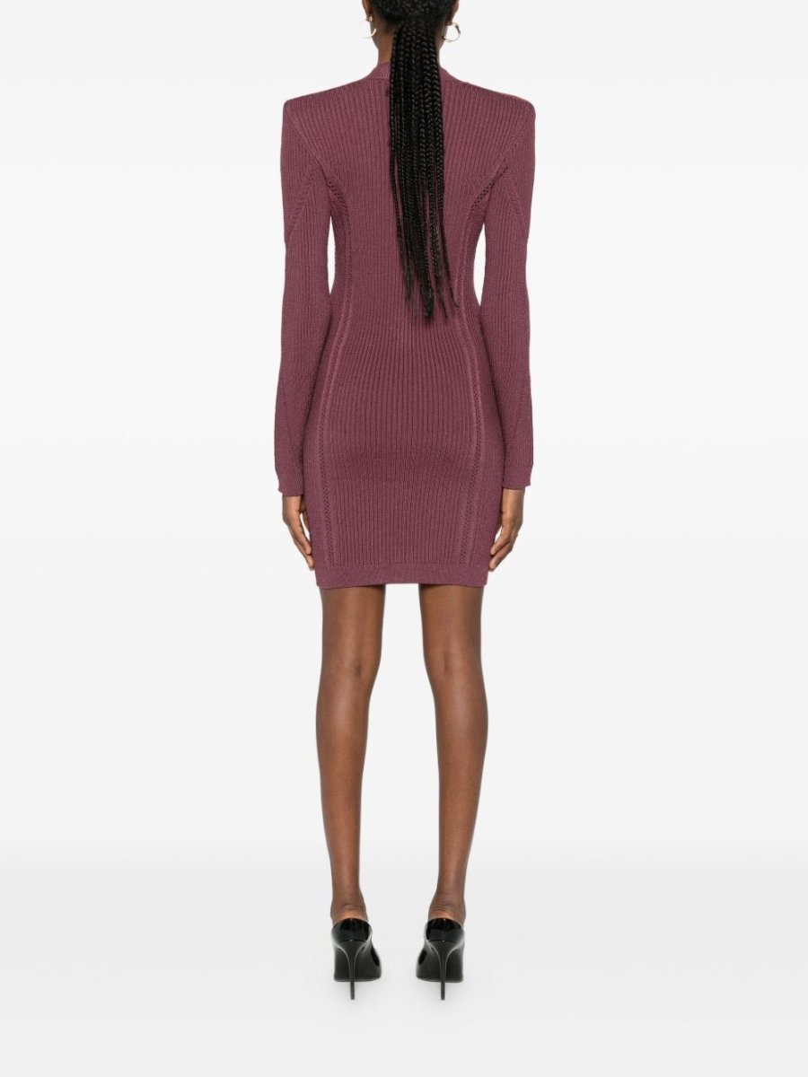 Balmain Dresses Purple - mondo moda griffe