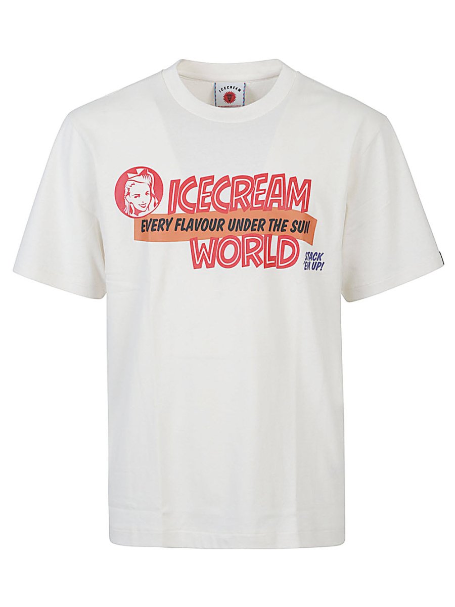 ICECREAM T-shirts and Polos White - mondo moda griffe