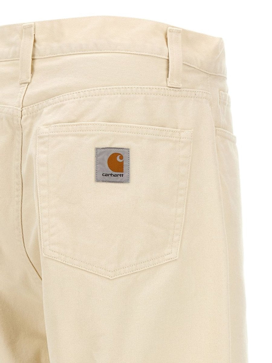 CARHARTT WIP MAIN Jeans Ivory - mondo moda griffe