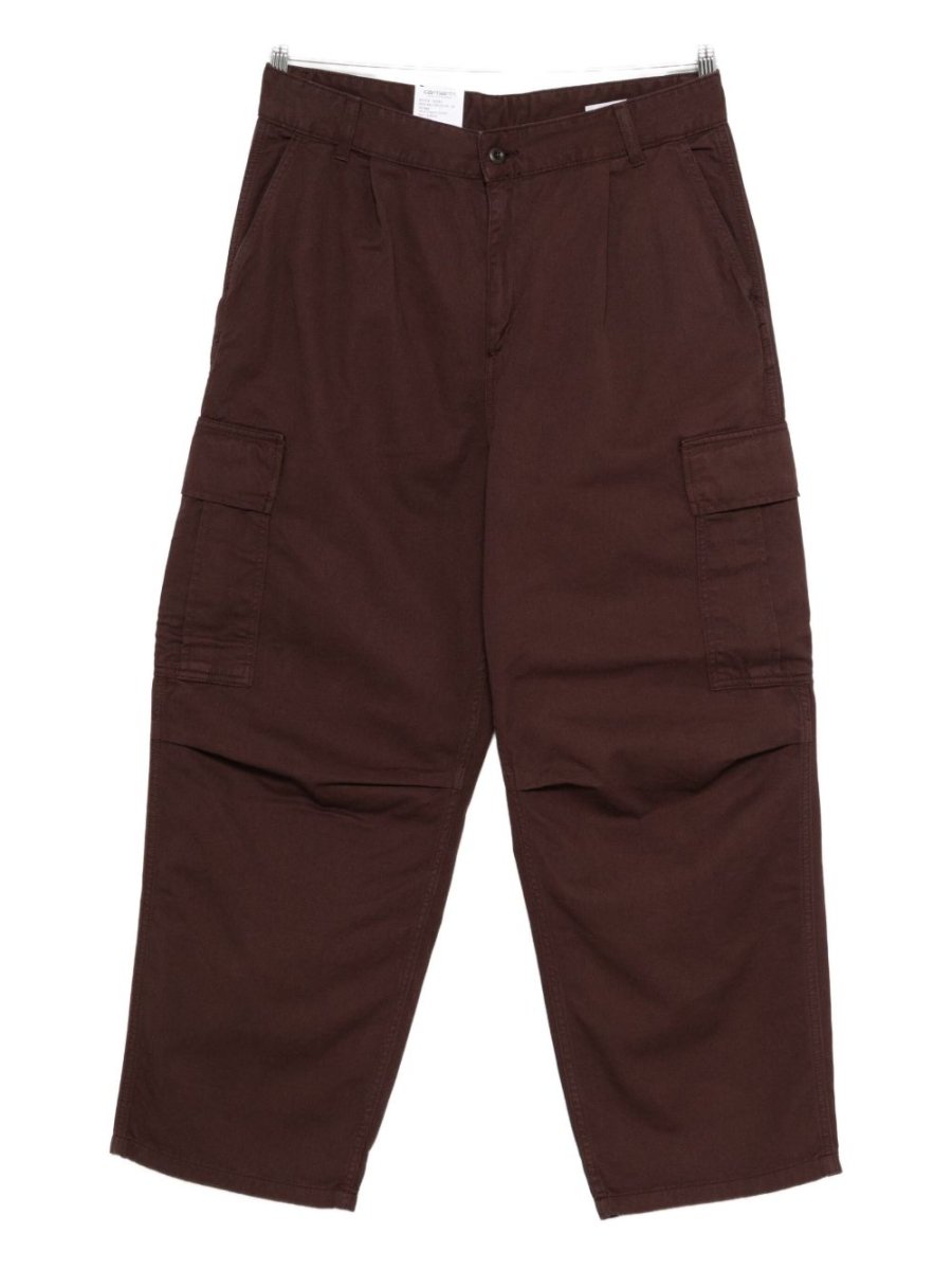 CARHARTT WIP MAIN Trousers Brown - mondo moda griffe