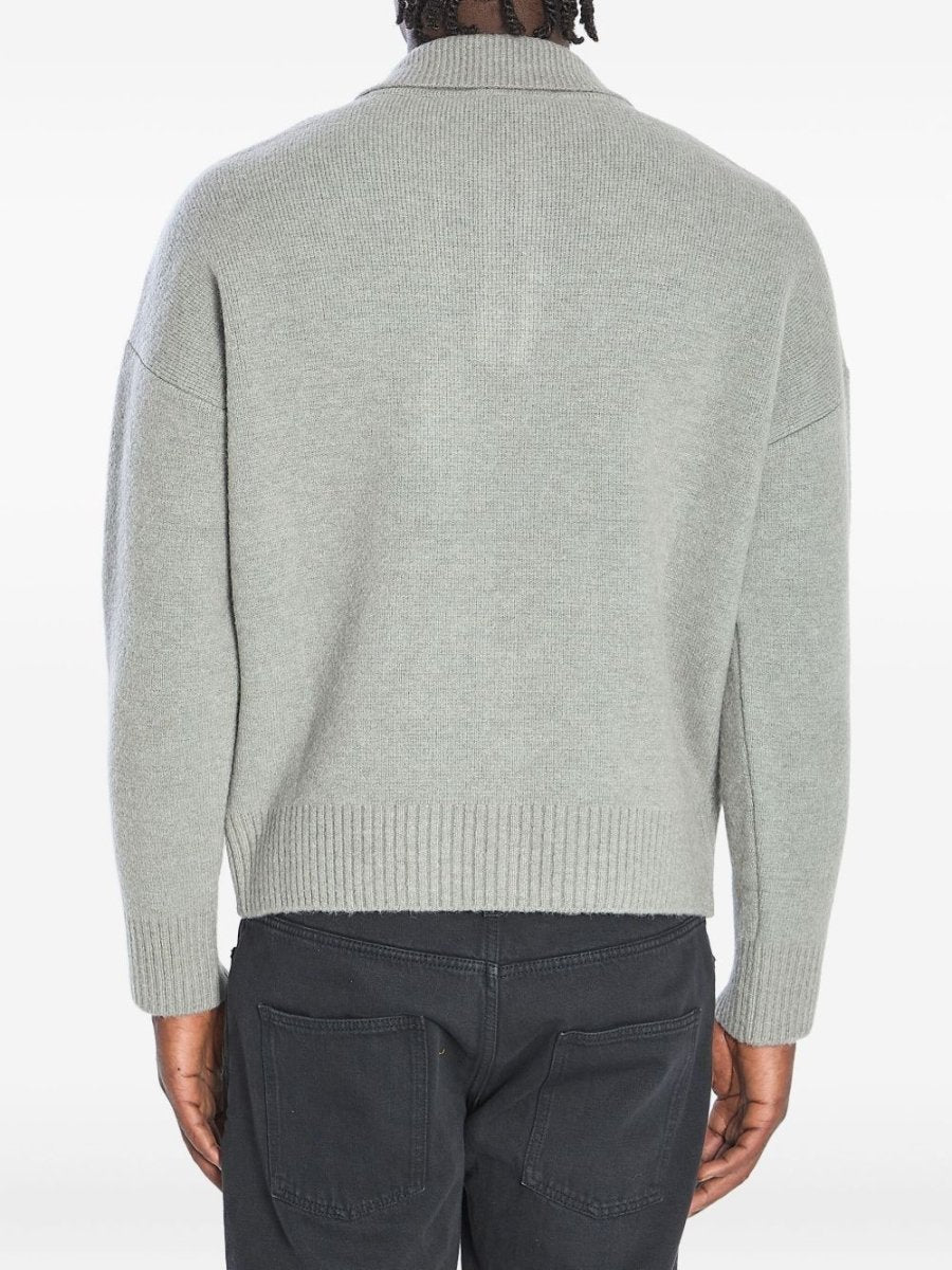 Ami Paris T-shirts and Polos Grey - mondo moda griffe