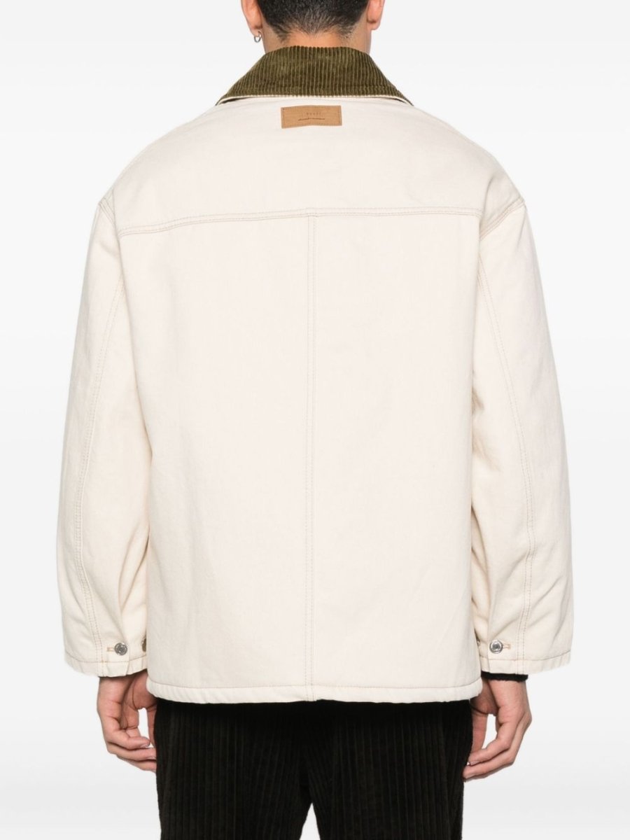 Ami Paris Coats Beige - mondo moda griffe