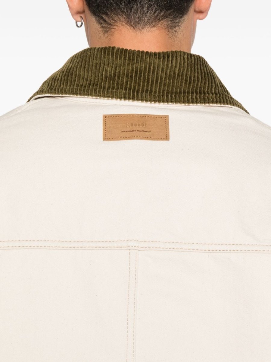 Ami Paris Coats Beige - mondo moda griffe